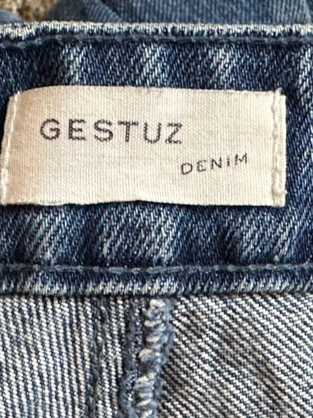 Gestuz Rubyn Denim Inseam 25" Waist 26" - Picture 2 of 6